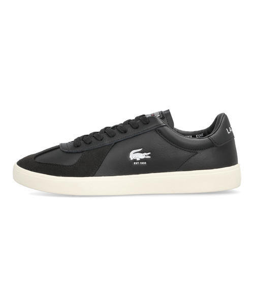 LACOSTE ラコステ BASESHOT PRO 125 3 SMA メンズレザースニーカー(ベースショットプロ1253SMA) 49SMA0063 454 ブラック/オフホワイト_2