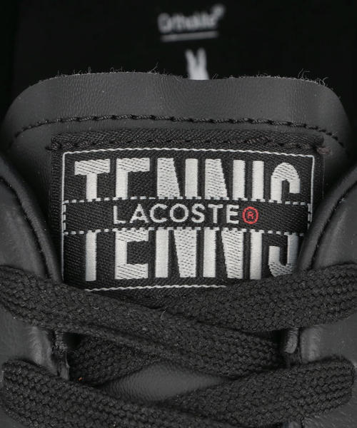 LACOSTE ラコステ BASESHOT PRO 125 3 SMA メンズレザースニーカー(ベースショットプロ1253SMA) 49SMA0063 454 ブラック/オフホワイト_6