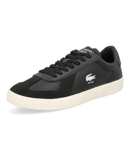 LACOSTE ラコステ BASESHOT PRO 125 3 SMA メンズレザースニーカー(ベースショットプロ1253SMA) 49SMA0063 454 ブラック/オフホワイト_9