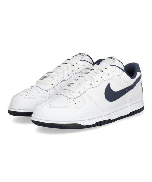 NIKE ナイキ BIG NIKE LOW メンズスニーカー(ナイキビッグナイキロー) 355152-140 ホワイト/ミッドナイトネイビー