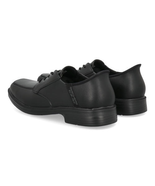 SKECHERS スケッチャーズ SLIP-INS スリップインズ CASWELL-ALFIE【軽さ】メンズビジネスシューズ U手当て 予防医学吊りひも(キャスウェル) 205220 BLK [HF] 黒いこと