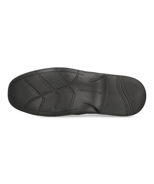 SKECHERS スケッチャーズ SLIP-INS スリップインズ CASWELL-ALFIE【軽さ】メンズビジネスシューズ U手当て 予防医学吊りひも(キャスウェル) 205220 BLK [HF] 黒いこと