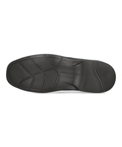 SKECHERS スケッチャーズ SLIP-INS スリップインズ CASWELL-FRANTONE【軽量】メンズビジネスシューズ スリッポン(キャスウェル) 205169 BLK [HF] ブラック