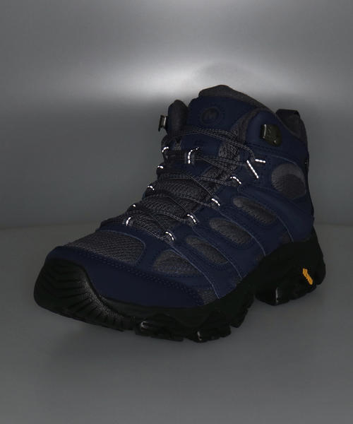 MERRELL メレル MOAB 3 SYNTHETIC MID GTX【防水透湿】メンズアウトドアシューズ GORE-TEX(モアブ3シンセティックミッドゴアテックス) J500637 グレーストーン