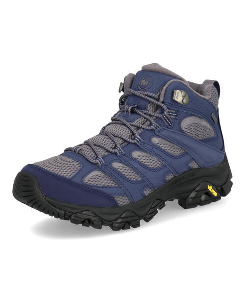 MERRELL メレル MOAB 3 SYNTHETIC MID GTX【防水透湿】メンズアウトドアシューズ GORE-TEX(モアブ3シンセティックミッドゴアテックス) J500637 グレーストーン
