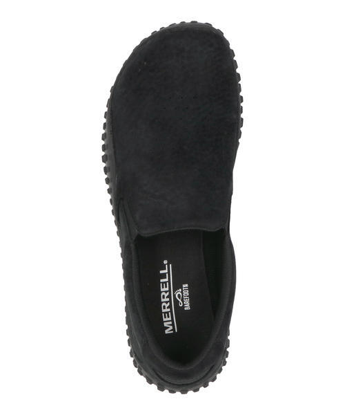 MERRELL メレル WRAPT SLIP ON【本革/軽量】メンズシューズ アウトドアスニーカー スリッポン(ラプトスリップオン) J007681 ブラック_4