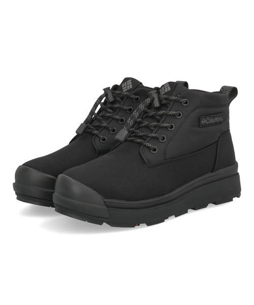 Columbia コロンビア SAPLAND 4 CHUKKA WP OH INFINITY【防水/保温/凍結路対応】メンズブーツ(サップランド4チャッカWPオムニヒートインフィニティ) YU9682 010 ブラック