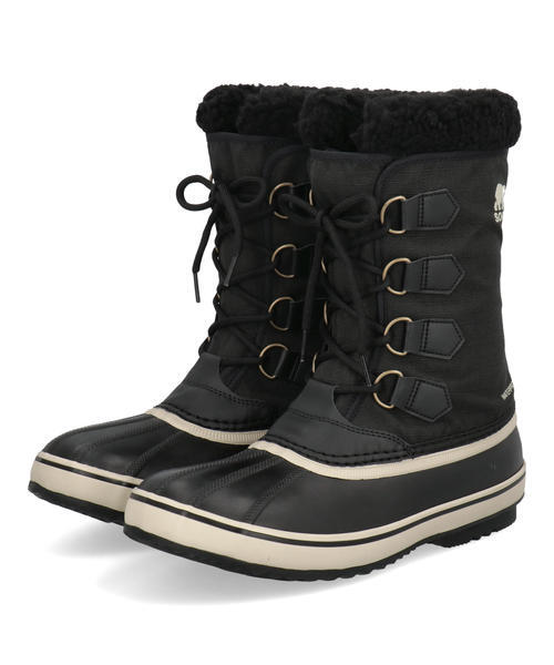 SOREL ソレル 1964 PAC NYLON WP【防水/防寒/積寒地】メンズウィンターブーツ(1964パックナイロンウォータープルーフ) NM5189 011 ブラック/エンシェントフォッシル