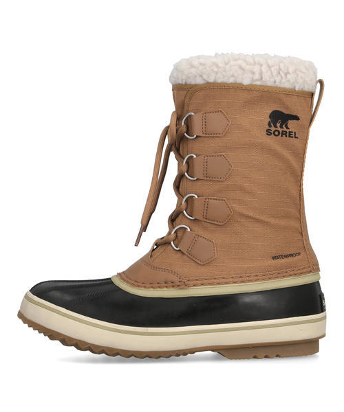 SOREL ソレル 1964 PAC NYLON WP【防水/防寒/積寒地】メンズウィンターブーツ(1964パックナイロンウォータープルーフ) NM5189 224 キャメルブラウン/ブラック_2