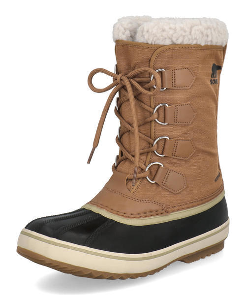 SOREL ソレル 1964 PAC NYLON WP【防水/防寒/積寒地】メンズウィンターブーツ(1964パックナイロンウォータープルーフ) NM5189 224 キャメルブラウン/ブラック_9
