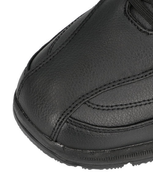 GAINER ゲイナー メンズ スパイク付きコンフォートウインターシューズ【防水/滑りにくい/金属ピンスパイク/ガラス繊維配合ソール/幅広4E】 0143 ブラック GAINER ゲイナー メンズ スパイク付きコンフォートウインターシューズ