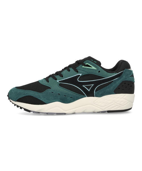 mizuno ミズノ CONTENDER メンズスニーカー(コンテンダー) D1GA2369 30 ブラック/ライトブルー/グリーン