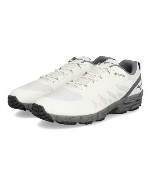 mizuno ミズノ WAVE GAZELLE3 GTX【防水透湿】メンズウォーキングシューズ GORE-TEX スニーカー(ウエーブガゼル3ゴアテックス) B1GA2501 01 アイボリー