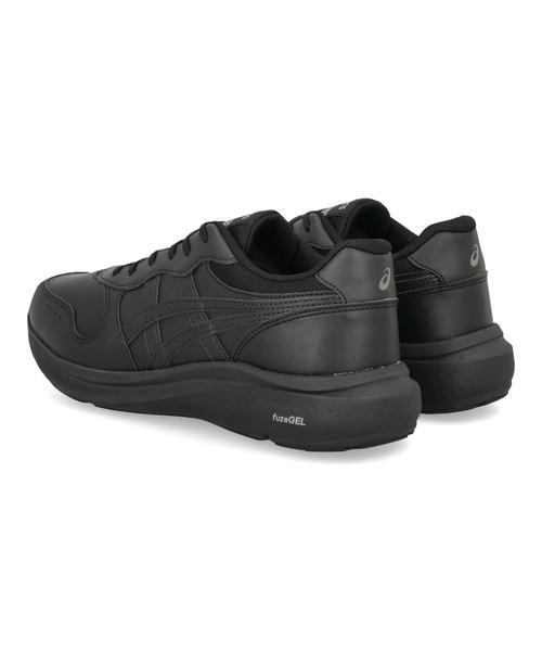 ASICS WALKING   GEL-FUNWALKER W077【幅広3E/軽量】レディースウォーキングシューズ スニーカー(ゲルファンウォーカー) 1292A077 001 ブラック/ブラック_1