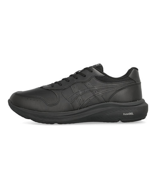 ASICS WALKING   GEL-FUNWALKER W077【幅広3E/軽量】レディースウォーキングシューズ スニーカー(ゲルファンウォーカー) 1292A077 001 ブラック/ブラック_2