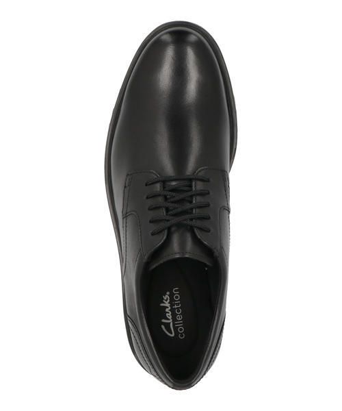 Clarks クラークス BERWICK LACE【本革】メンズシューズ ドレスカジュアル プレーントゥ(バーウィックレース) 26183725 ブラック_4