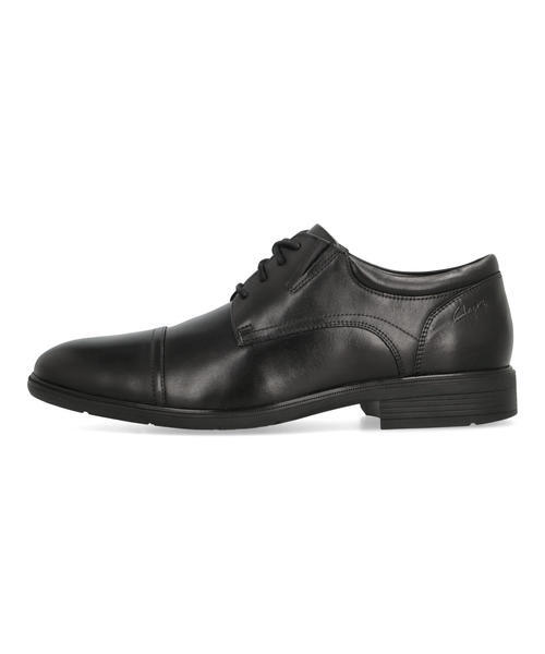 Clarks クラークス STEADWELL CAP【本革】メンズビジネスシューズ ドレスシューズ ストレートチップ(ステッドウェルキャップ) 26184676 ブラック_2