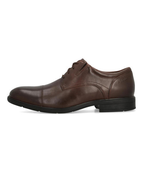 Clarks クラークス STEADWELL CAP【本革】メンズビジネスシューズ ドレスシューズ ストレートチップ(ステッドウェルキャップ) 26184677 マホガニー_2