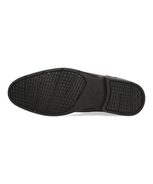 Clarks クラークス STEADWELL CAP【本革】メンズビジネスシューズ ドレスシューズ ストレートチップ(ステッドウェルキャップ) 26184677 マホガニー_3