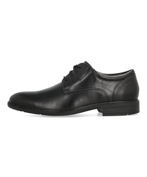 Clarks クラークス STEADWELL LACE【本革】メンズビジネスシューズ ドレスシューズ プレーントゥ(ステッドウェルレース) 26184679 ブラック_2