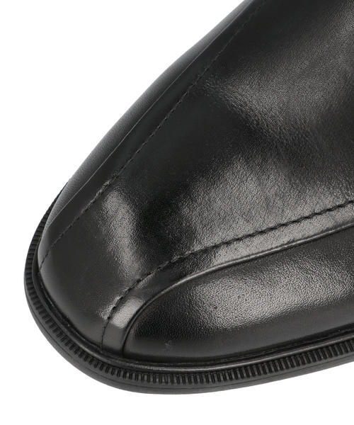 Clarks クラークス STEADWELL STEP【本革】メンズビジネスシューズ スリッポン スワローモカ ヴァンプ ドレス(ステッドウェルステップ) 26184684 ブラック_5