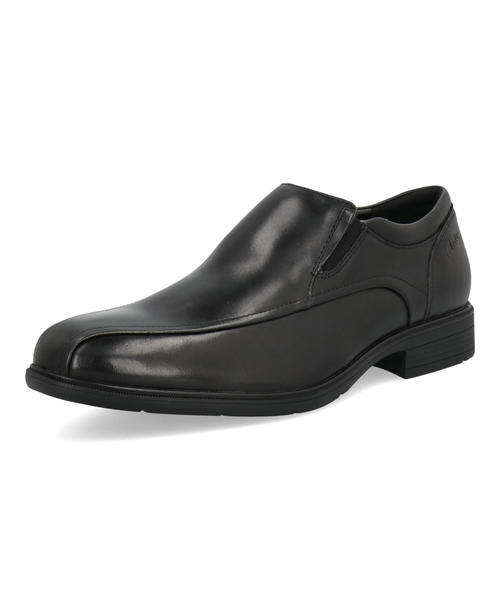 Clarks クラークス STEADWELL STEP【本革】メンズビジネスシューズ スリッポン スワローモカ ヴァンプ ドレス(ステッドウェルステップ) 26184684 ブラック_8