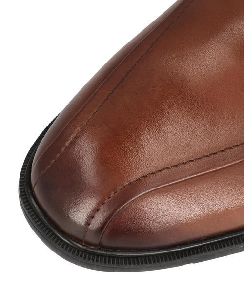 Clarks クラークス STEADWELL STEP【本革】メンズビジネスシューズ スリッポン スワローモカ ヴァンプ ドレス(ステッドウェルステップ) 26184685 ダークタン_5