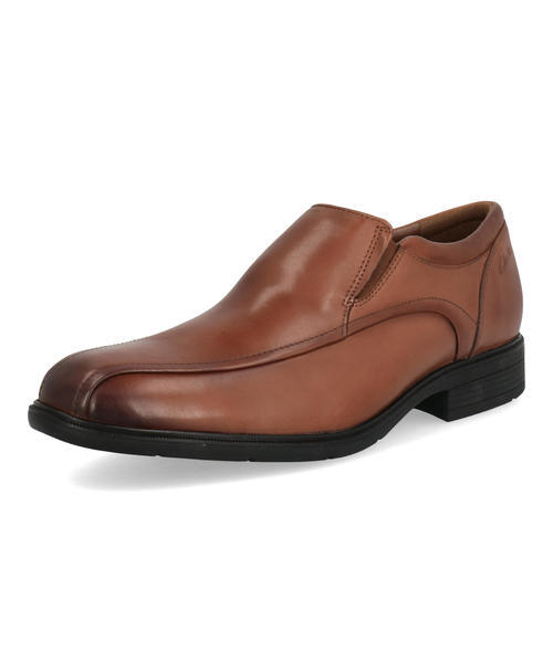 Clarks クラークス STEADWELL STEP【本革】メンズビジネスシューズ スリッポン スワローモカ ヴァンプ ドレス(ステッドウェルステップ) 26184685 ダークタン_8