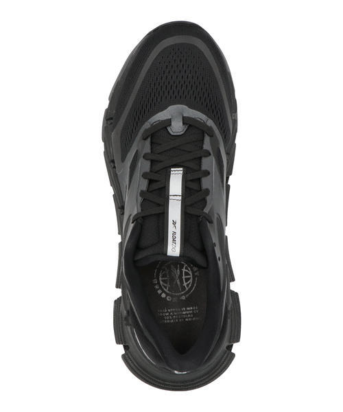 Reebok リーボック FLOATZIG 2【軽量】メンズ厚底スニーカー(フロートジグ2) 131513 100239442 ブラック/ブラック/ブラック