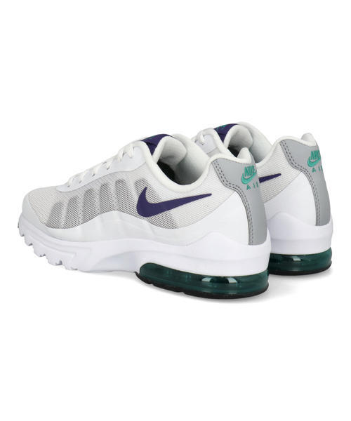 NIKE ナイキ WMNS AIR MAX INVIGOR レディーススニーカー(ウィメンズエアマックスインビガー) 749866-101 ホワイト/コートパープル/ウルフグレー_1
