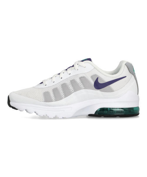 NIKE ナイキ WMNS AIR MAX INVIGOR レディーススニーカー(ウィメンズエアマックスインビガー) 749866-101 ホワイト/コートパープル/ウルフグレー_2