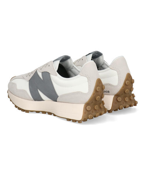 new balance ニューバランス U327 レディーススニーカー U327LT ホワイト/グレー_1
