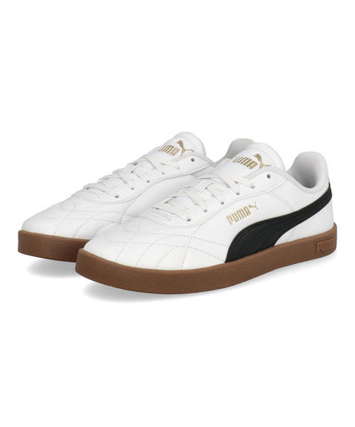 PUMA プーマ CLUB 2 INDOOR レディーススニーカー 薄底 ロープロファイル(クラブ2インドア) 404464 07 プーマホワイト/プーマブラック/ガム 6,865円