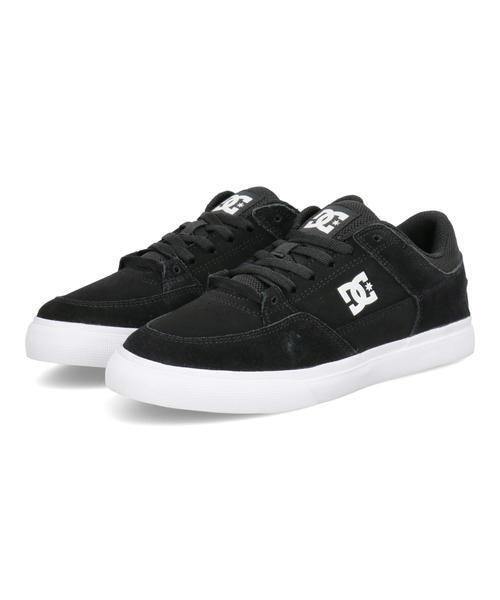 DC SHOES ディーシーシューズ KS ONYX キッズスニーカー 子供靴 ひも靴 レースアップ ジュニアシューズ(ユースオニキス) DK261003 001 ブラック/ホワイト