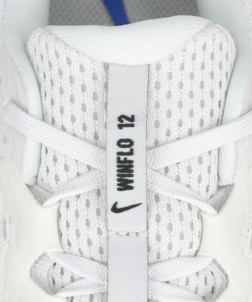 NIKE ナイキ AIR WINFLO 12【軽量】メンズスニーカー ランニングシューズ 厚底(エアウィンフロー12) HV9272-100 ホワイト/ブルークリスタル/オフホワイト