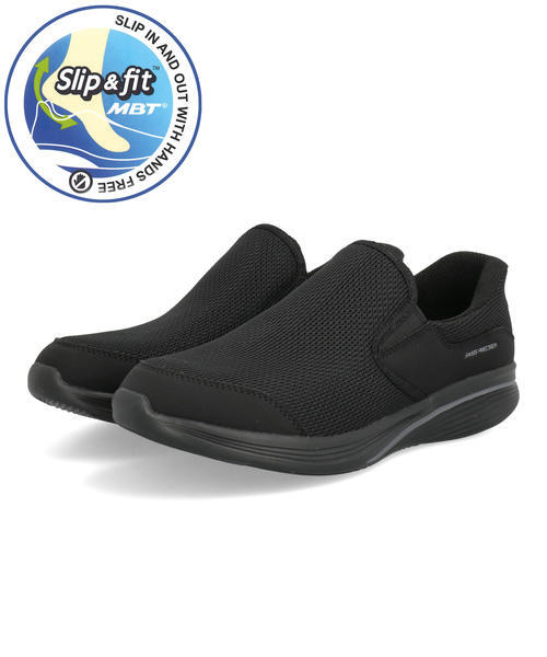 MBT エムビーティー 【ハンズフリー】SF-MODENA 4 SLIP ON M【体幹バランスを整える/筋肉の活性化を助長】メンズスニーカー 703676 257Y [HF] ブラック/ブラック