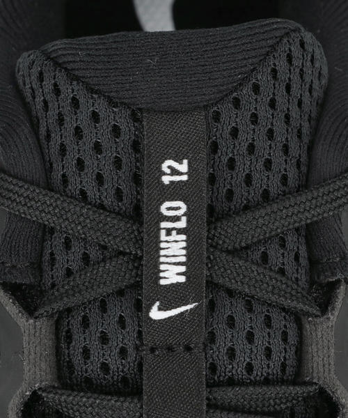 NIKE ナイキ W AIR WINFLO 12 レディーススニーカー ランニングシューズ 厚底(Wエアウィンフロー12) HV9273-002 ブラック/ホワイト/ダークスモークグレー_6
