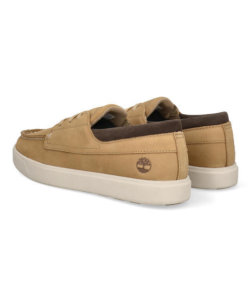 Timberland ティンバーランド EMERSON STREET LOW LACE SNEAKER【本革】メンズレザーシューズ(エマソンストリートロー) A6C92 EN3 ミディアムベージュ_1