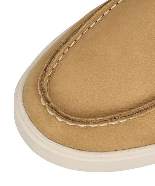 Timberland ティンバーランド EMERSON STREET LOW LACE SNEAKER【本革】メンズレザーシューズ(エマソンストリートロー) A6C92 EN3 ミディアムベージュ_5