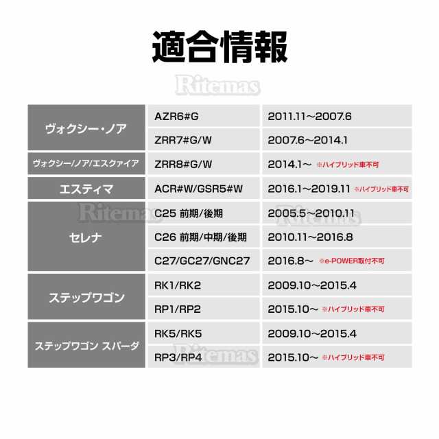 ヴォクシー ノア エスクァィア エスティマ セレナ ステップワゴン コンソールボックス センターコンソール アームレスト 多機能 大型収納の通販はau  PAY マーケット - リテマス | au PAY マーケット－通販サイト