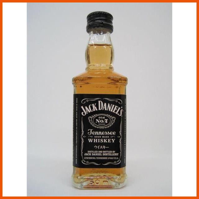 ジャックダニエル ブラック ミニチュア 正規品 40度 50ml【ウイスキー