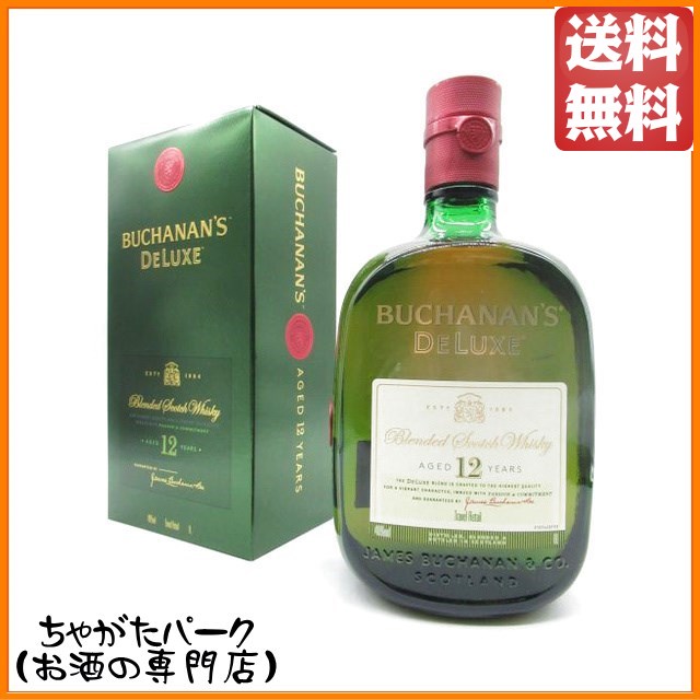 ブキャナンズ 12年 デラックス 並行品 40度 1000ml【ウイスキー スコッチ【ブレンデッド】】 送料無料 ちゃがたパークの通販は 5,899円