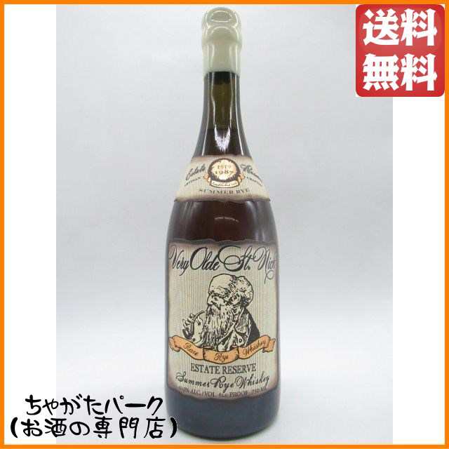 ヴェリーオールドセントニック サマーライ 40.5度 750ml □ボトル形状が順次変更となります【ウイスキー バーボン】 送料無料  ちゃがたパークの通販はau PAY マーケット - ちゃがたパーク（お酒の専門店） | au PAY マーケット－通販サイト