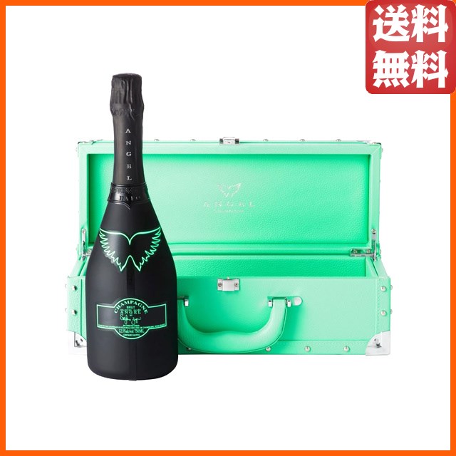 【ラベルが光る】 エンジェル シャンパン ヘイロー HALO グリーン ブリュット 白 ルミナスボトル 箱付き 正規品 750ml