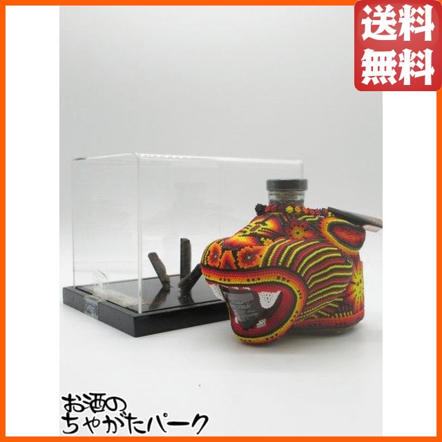 チャキーラ ビーディッド アネホ 40度 750ml ■ウイチョル族の作るビーズアートボトル 【テキーラ】_1