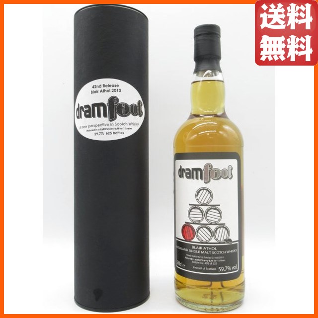 ブレアソール 10年 2010 リフィルシェリーバット (ドラムフール) 59.7度 700ml 【ウイスキー】