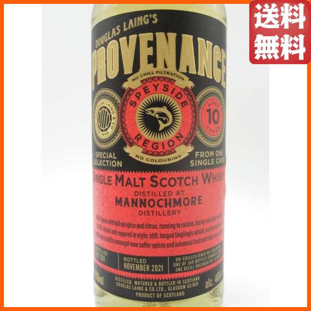 マノックモア 10年 2011 プロヴェナンス (ダグラスレイン) 46度 700ml