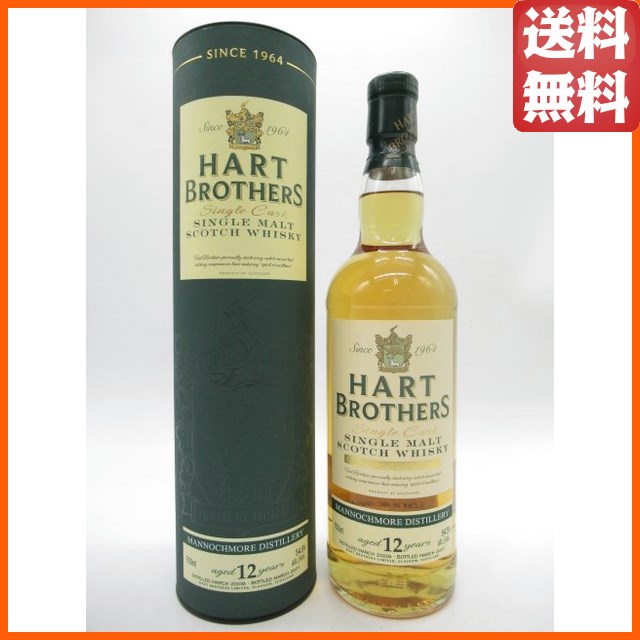 マノックモア 12年 2009 カスクストレングス ファイネスト コレクション (ハートブラザーズ) 54.5度 700ml 【ウイスキー】