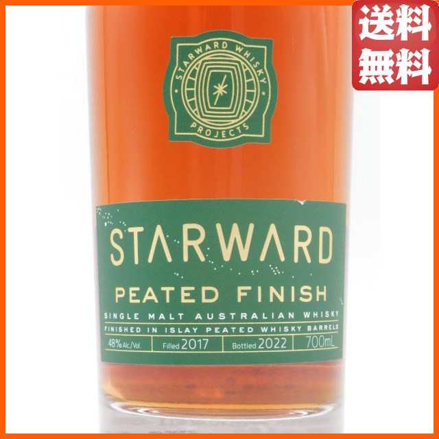 スターワード ピーテッド フィニッシュ 48度 700ml □オーストラリア産