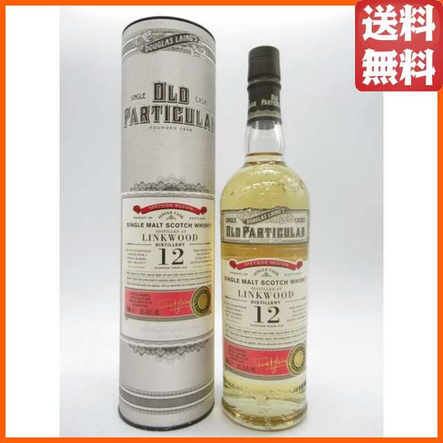 リンクウッド 12年 2009 リフィルバレル オールド パティキュラー (ダグラスレイン) 48.4度 700ml 【ウイスキー】の通販はau  PAY マーケット - ちゃがたパーク（お酒の専門店） | au PAY マーケット－通販サイト